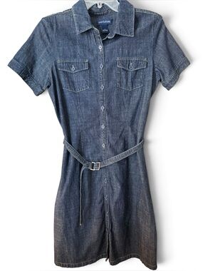 denim sheath dress ann taylor | Dresses | Ann Taylor Size 0 blazer-size:50S Bodycon Dresses Slim Fit UPLOAD030326 Clothing Ann Taylor Denim Flare